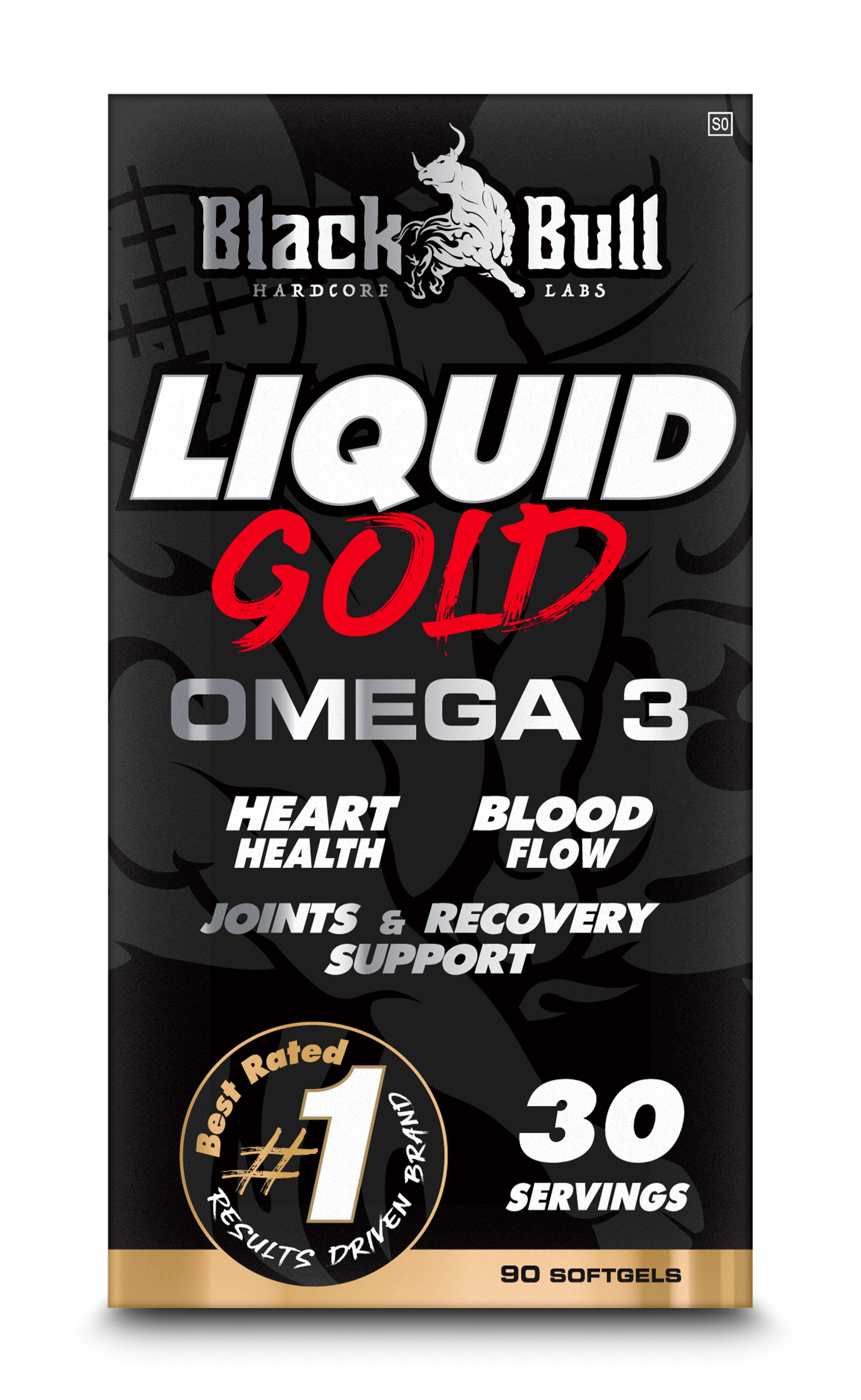 BlackBull Liquid Gold 90s (Omega 3 Joint Support )
